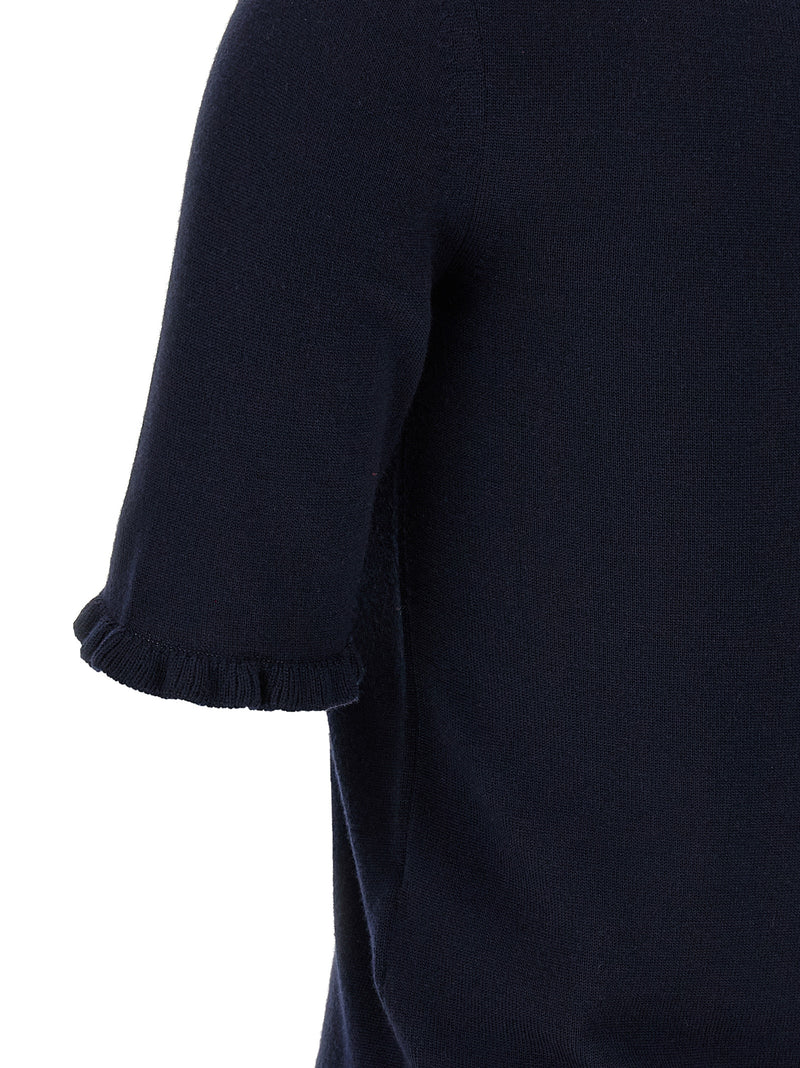 Valentino Garavani Vg Embroidery Top - Wool - Style C66H9HFBBE | Urbalen... | Urbalenti™ NYC