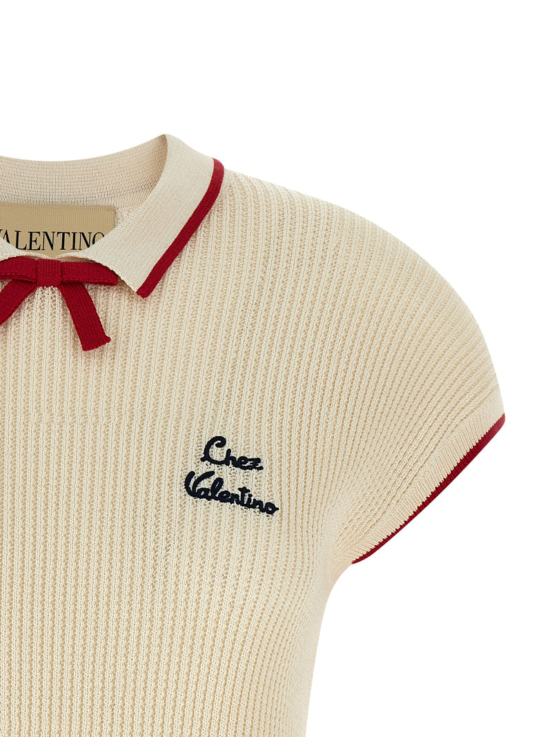 Valentino Garavani Chez Valentino Top - Cotton - Style C66T9JVBRS | Urba... | Urbalenti™ NYC