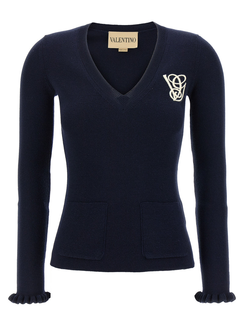 Valentino Garavani Embroidery Sweater | Urbalenti™ NYC