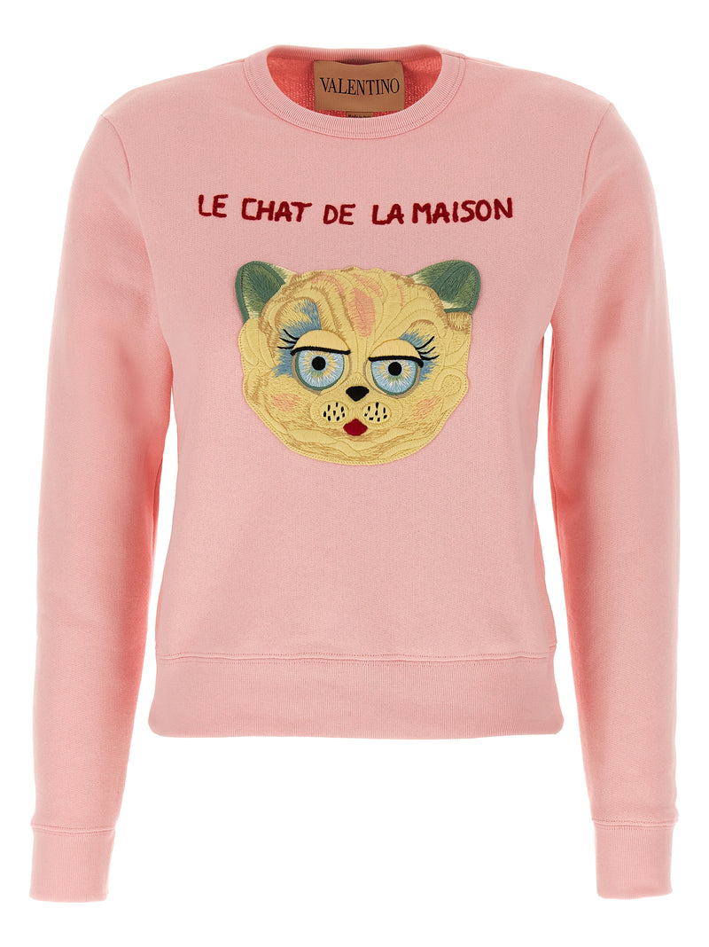 Valentino Garavani Valentino Garavani Le Chat De La Maison Sweatshirt