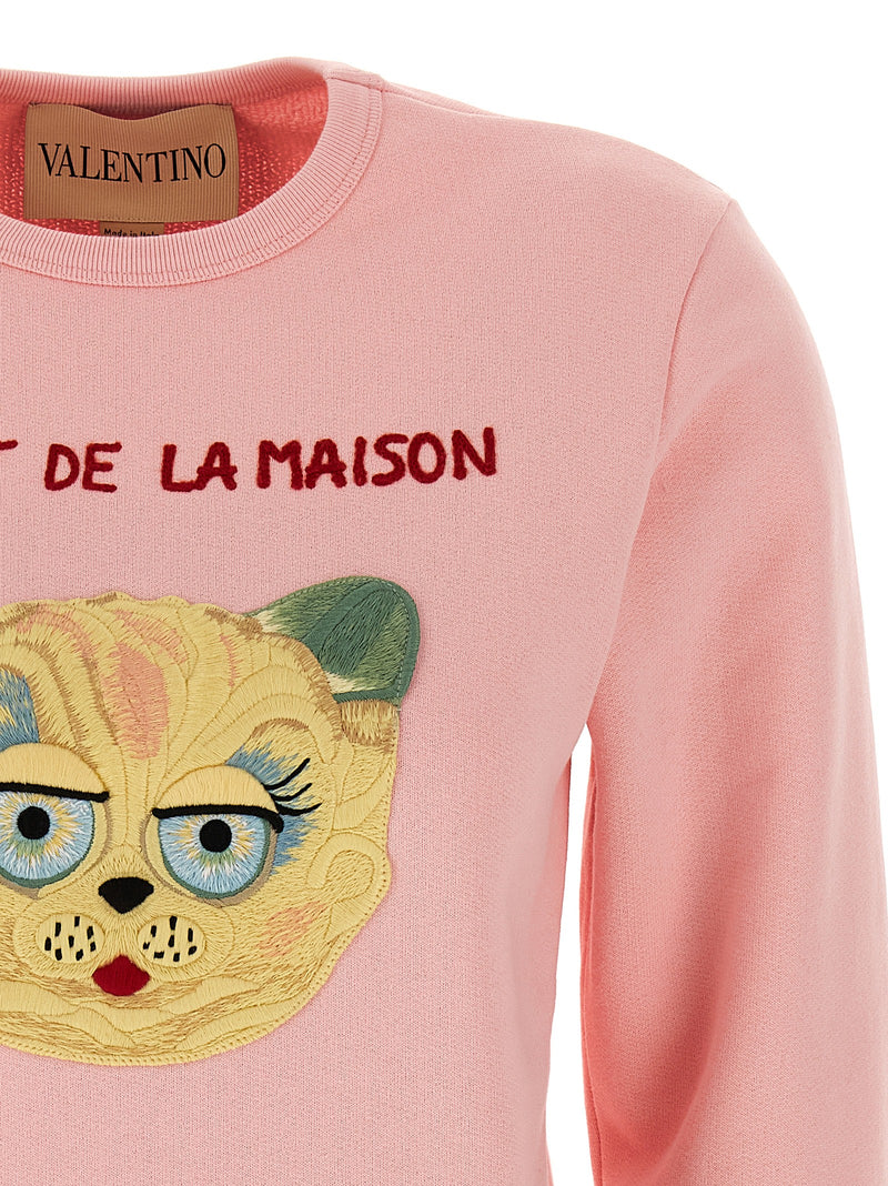 Valentino Garavani Valentino Garavani Le Chat De La Maison Sweatshirt
