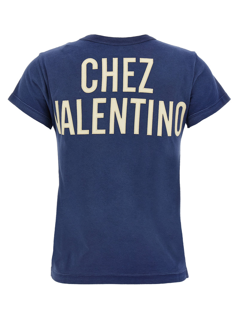 Valentino Garavani Panther Lady T-Shirt - Cotton Crewneck - Style 9GLAKP... | Urbalenti™ NYC