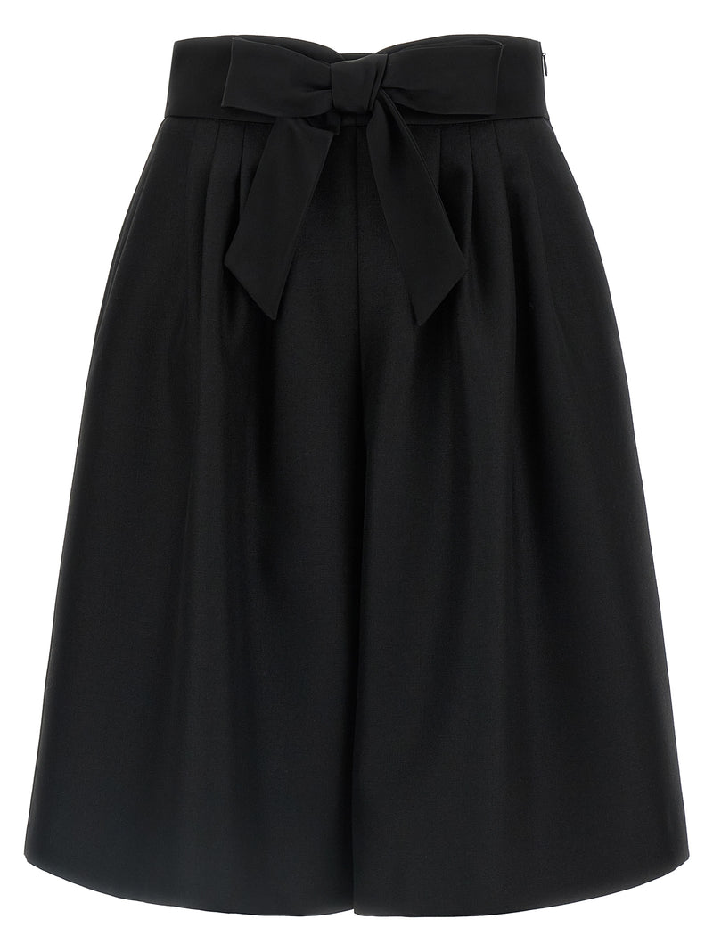Valentino Garavani Bow Bermuda Shorts | Urbalenti™ NYC