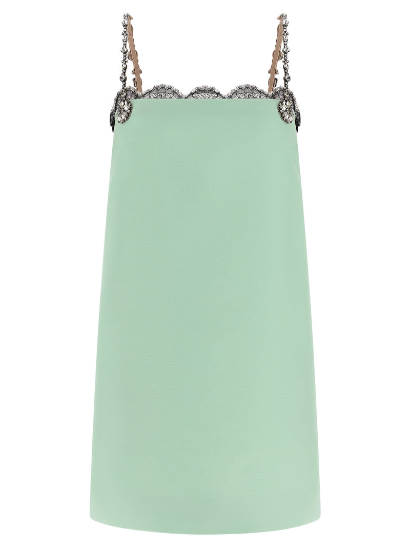 Valentino Garavani Crystal Embroidery Dress | Urbalenti™ NYC