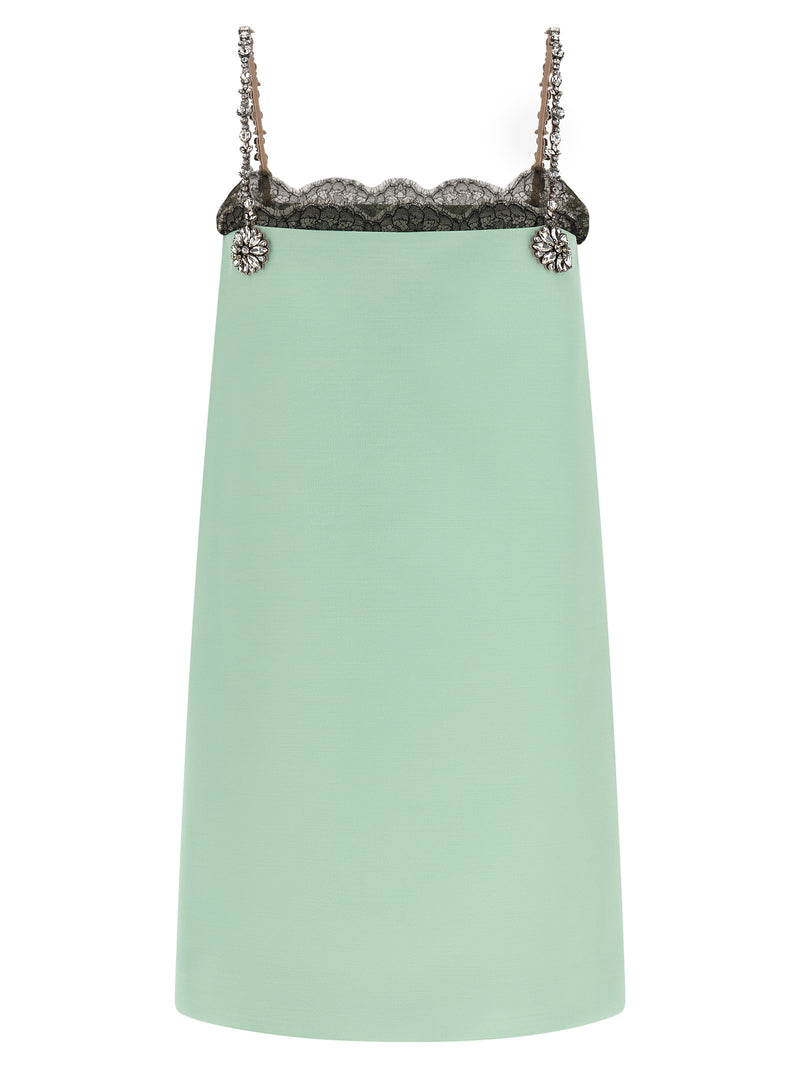 Valentino Garavani Crystal Embroidery Dress | Urbalenti™ NYC