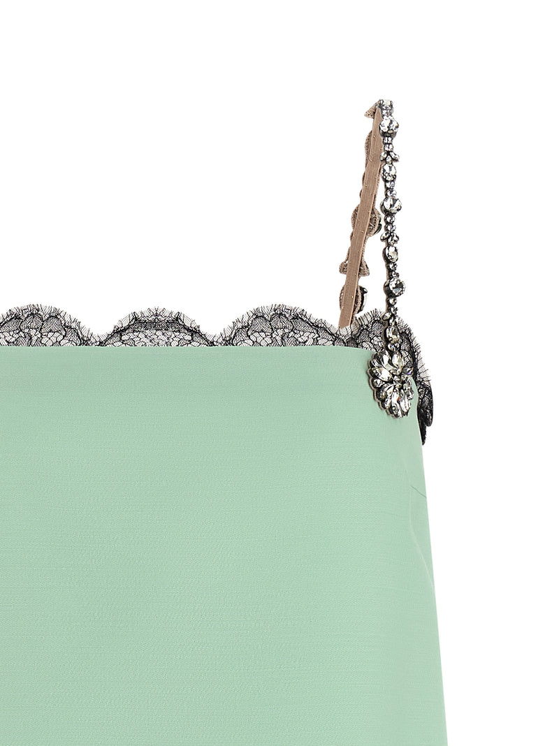Valentino Garavani Crystal Embroidery Dress | Urbalenti™ NYC
