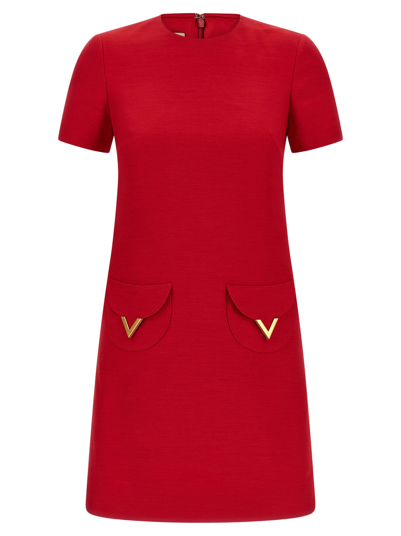 Valentino Garavani Valentino Garavani V Gold Dress