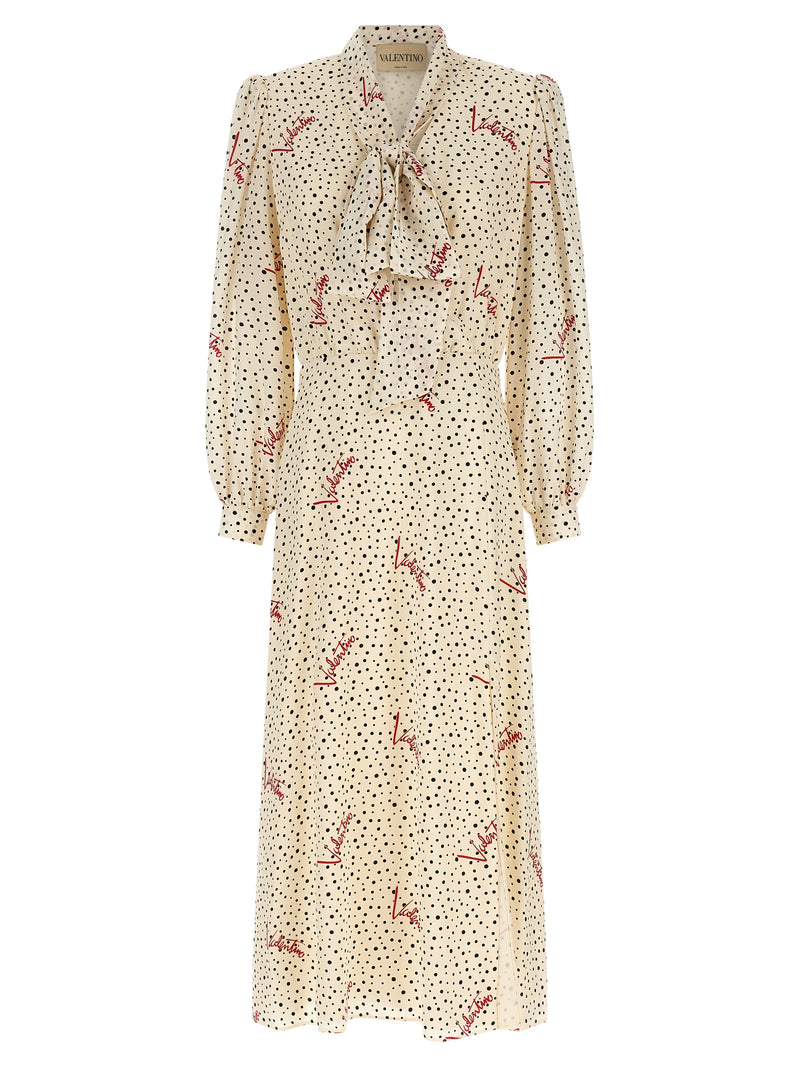 Valentino Garavani Bollicine Print Dress | Urbalenti™ NYC