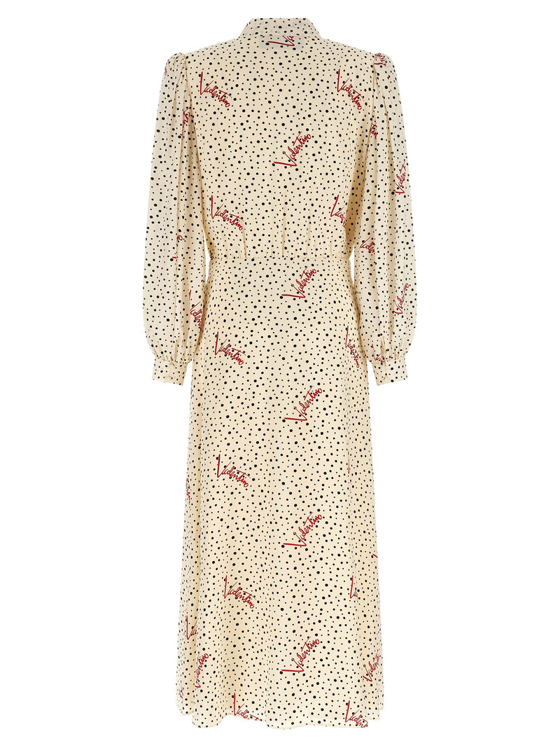 Valentino Garavani Bollicine Print Dress | Urbalenti™ NYC