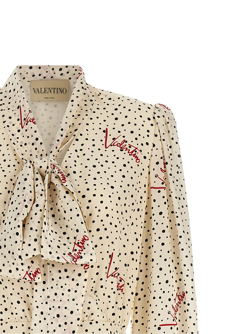Valentino Garavani Bollicine Print Dress | Urbalenti™ NYC