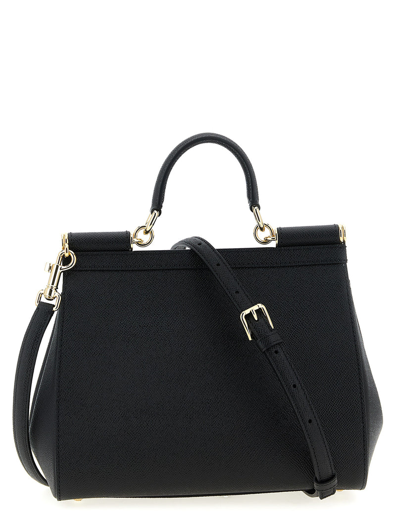 Dolce & Gabbana Sicily Large Handbag - Leather Printed - Style 180999 |... | Urbalenti™ NYC
