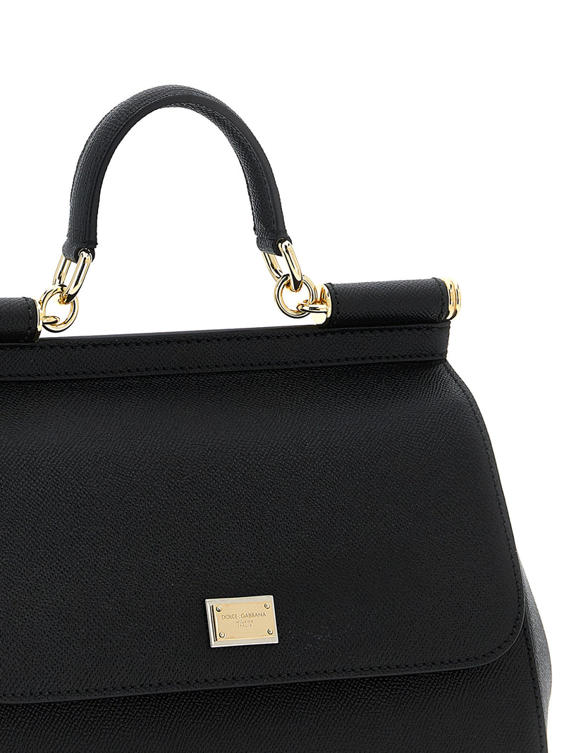 Dolce & Gabbana Sicily Large Handbag - Leather Printed - Style 180999 |... | Urbalenti™ NYC