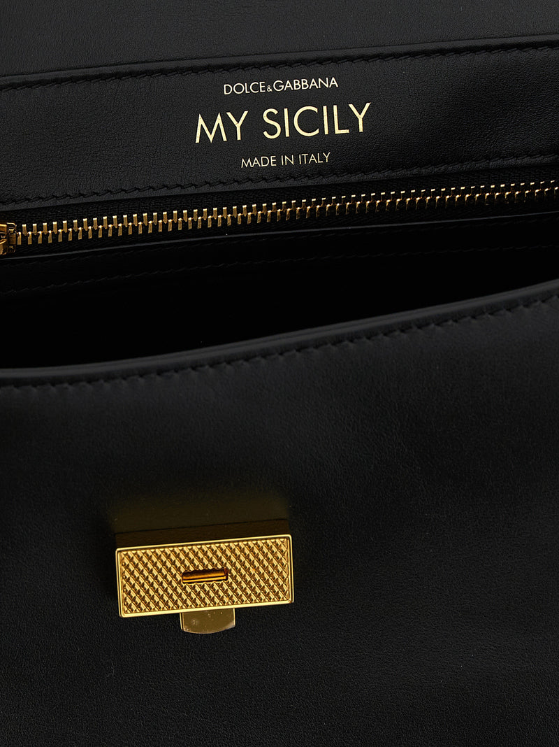 Dolce & Gabbana My Sicily Small Handbag - Leather - Style 180999 | Urbalenti™ NYC