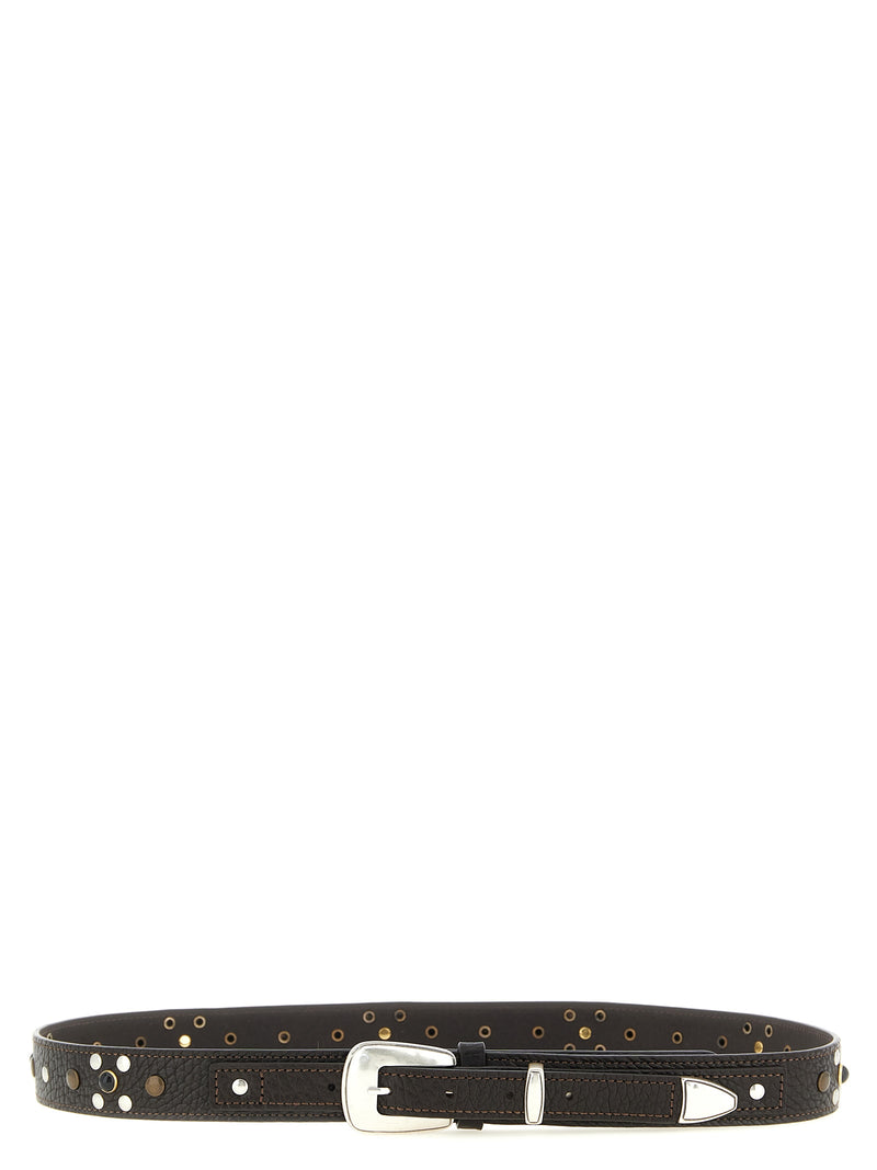 Lemaire Western Belt - Leather - Style LL139BR449 | Urbalenti | Urbalent... | Urbalenti™ NYC