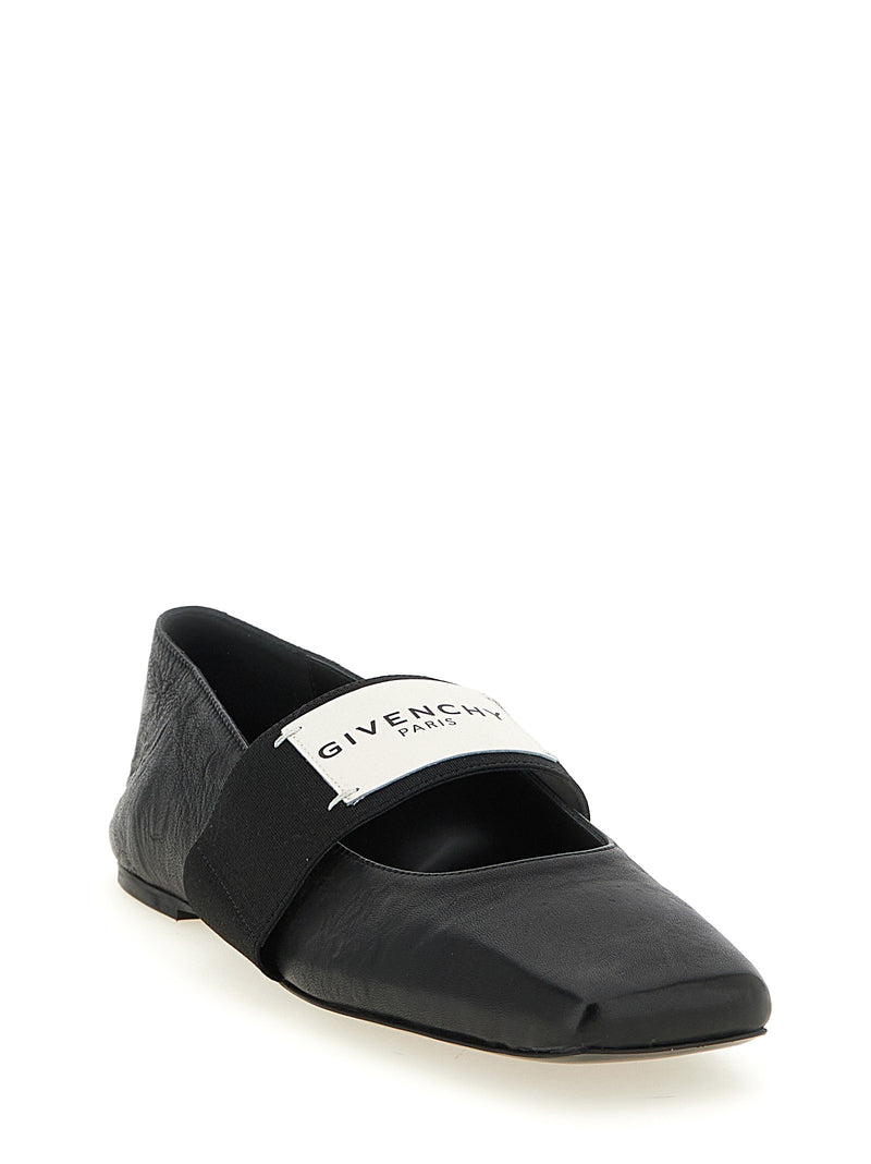 Givenchy Givenchy Sliced Square Ballet Flats