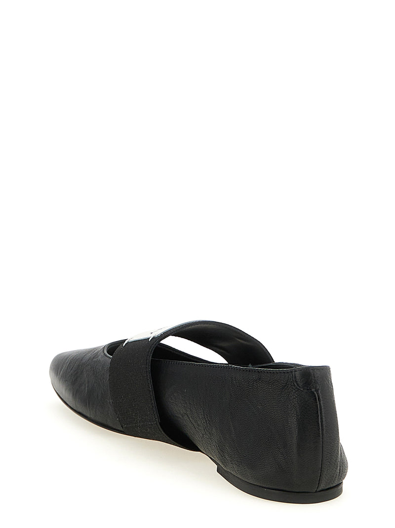 Givenchy Givenchy Sliced Square Ballet Flats
