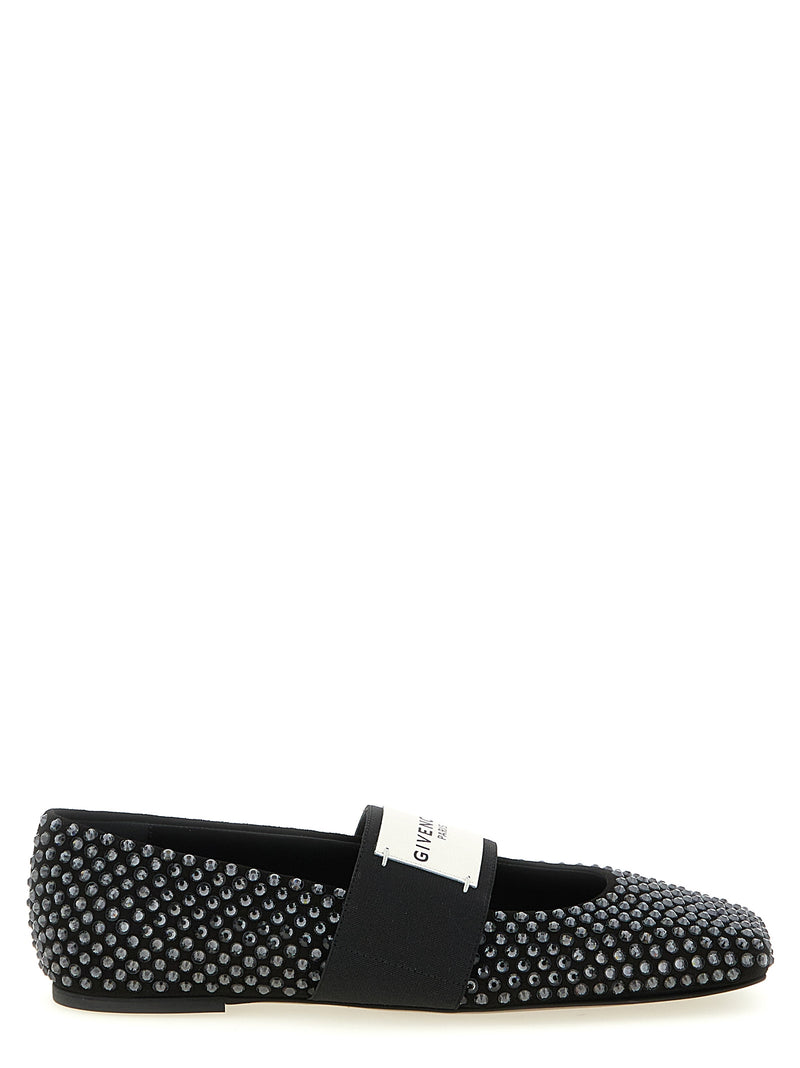 Givenchy Givenchy Sliced Square Ballet Flats