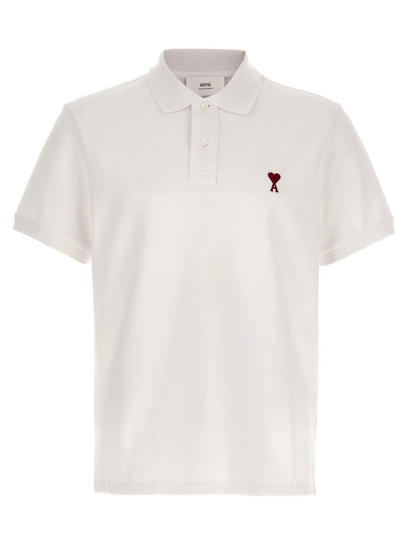 Ami Paris Ami Paris Ami De Coeur Polo Shirt