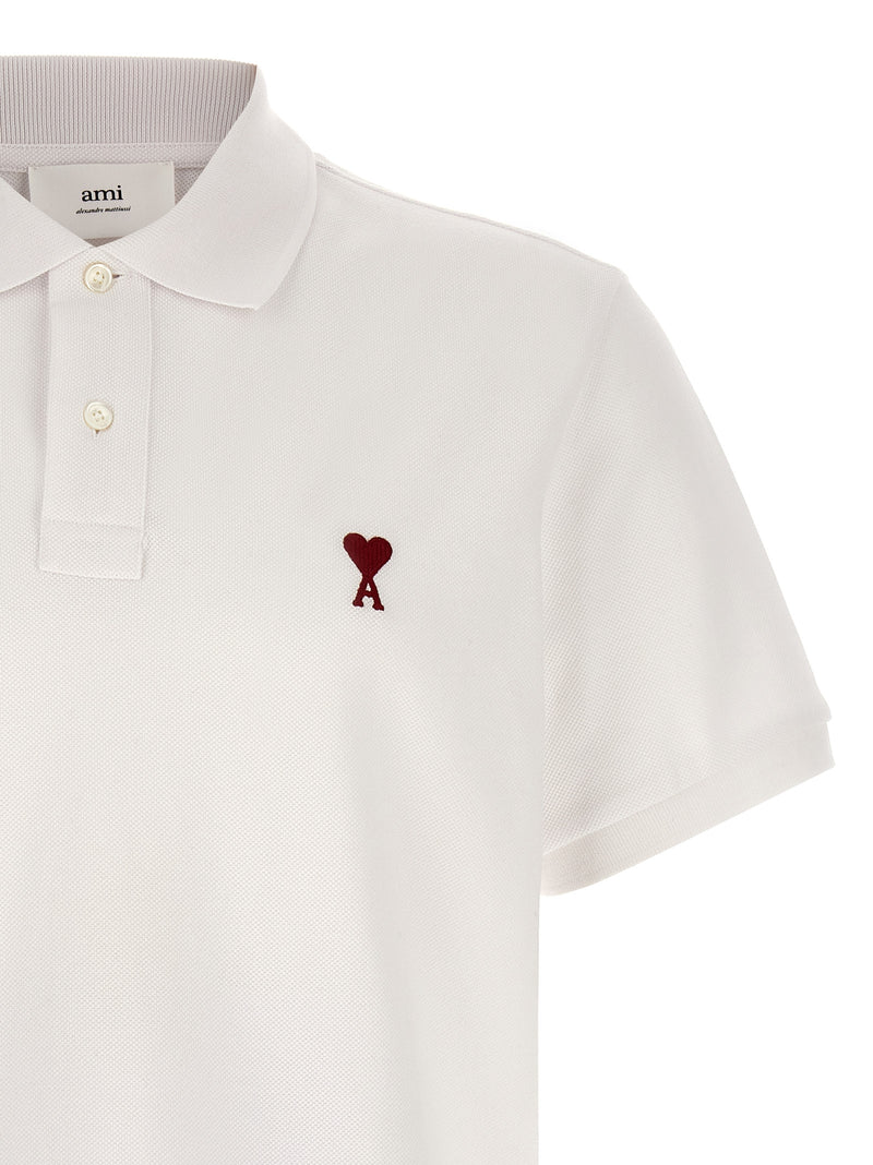 Ami Paris Ami Paris Ami De Coeur Polo Shirt