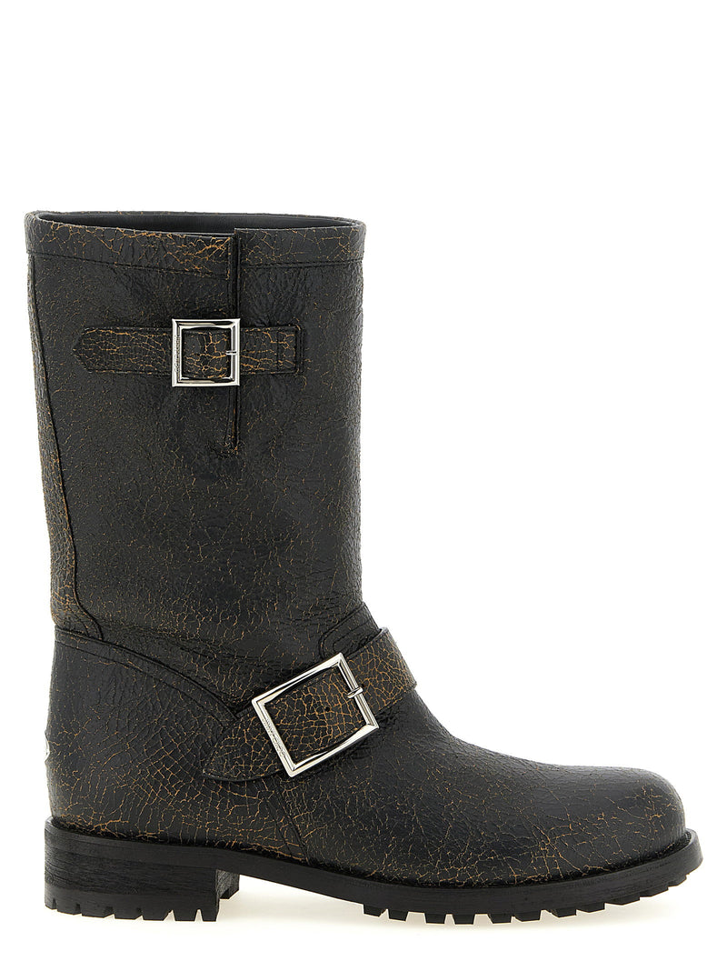 Jimmy Choo Jimmy Choo Biker Mid Ankle Boots