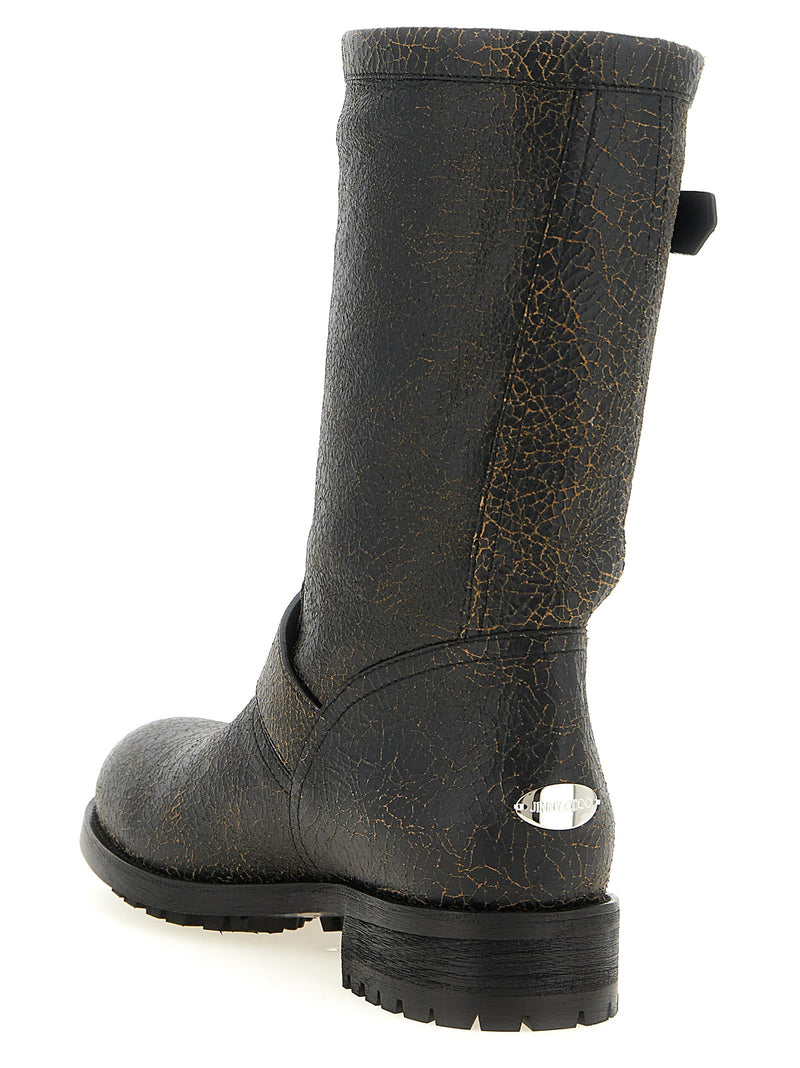 Jimmy Choo Jimmy Choo Biker Mid Ankle Boots