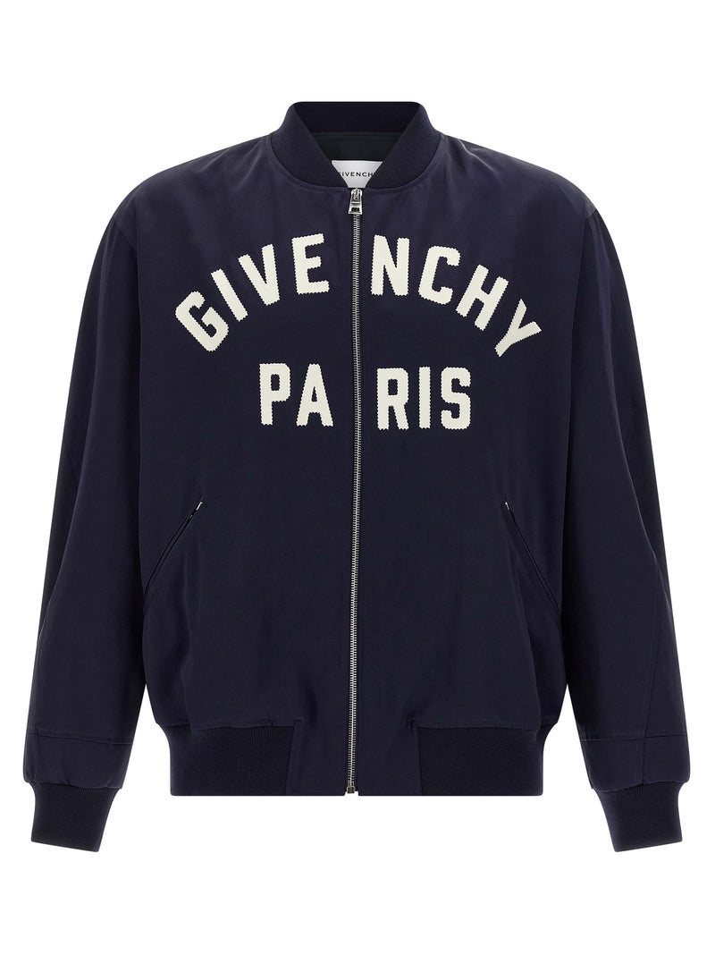 Givenchy Givenchy Logo Bomber Jacket