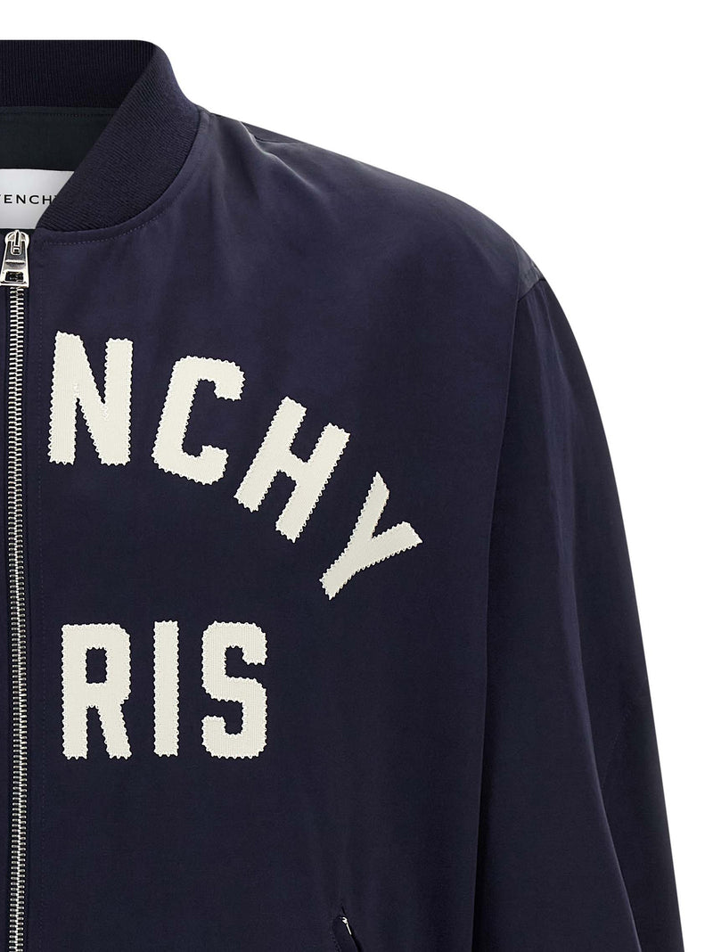 Givenchy Givenchy Logo Bomber Jacket