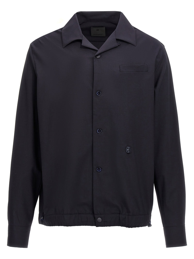Givenchy Givenchy Logo Plaque Shirt