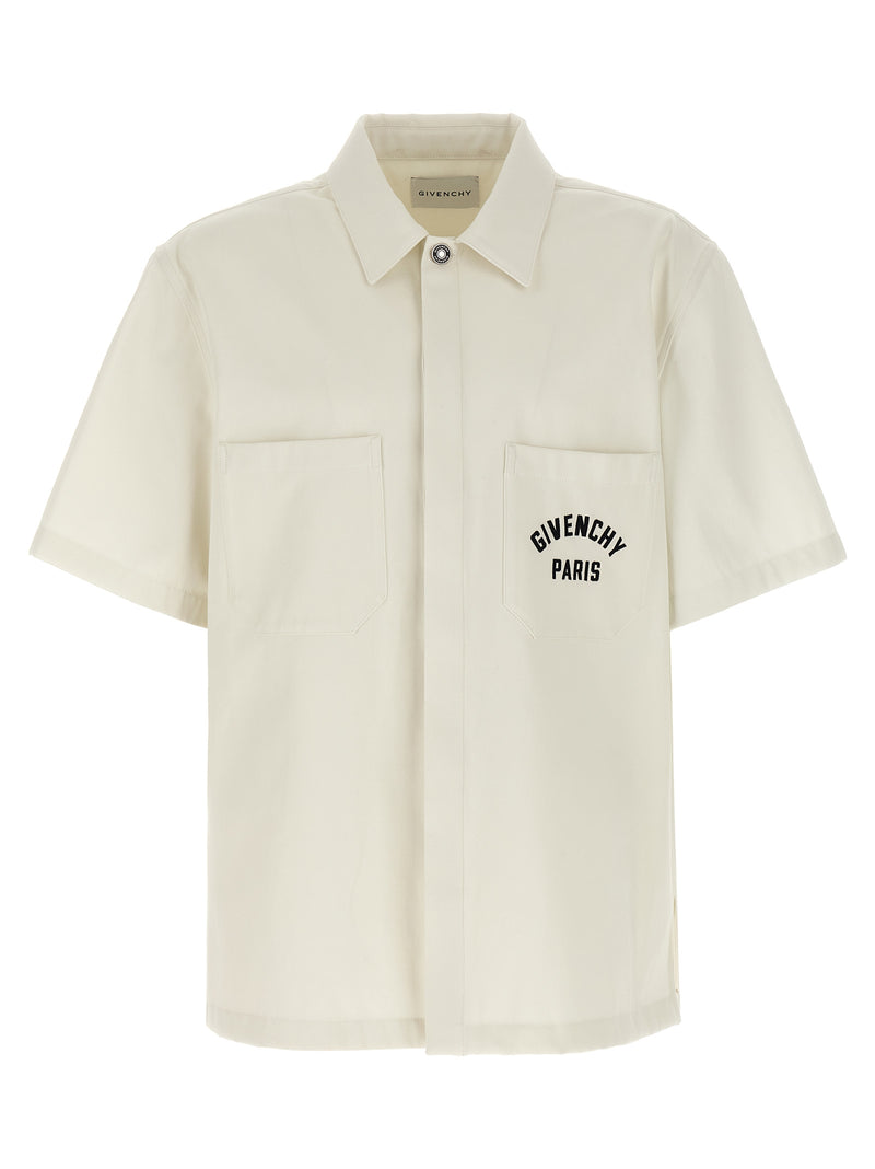 Givenchy Givenchy Logo Embroidery Shirt