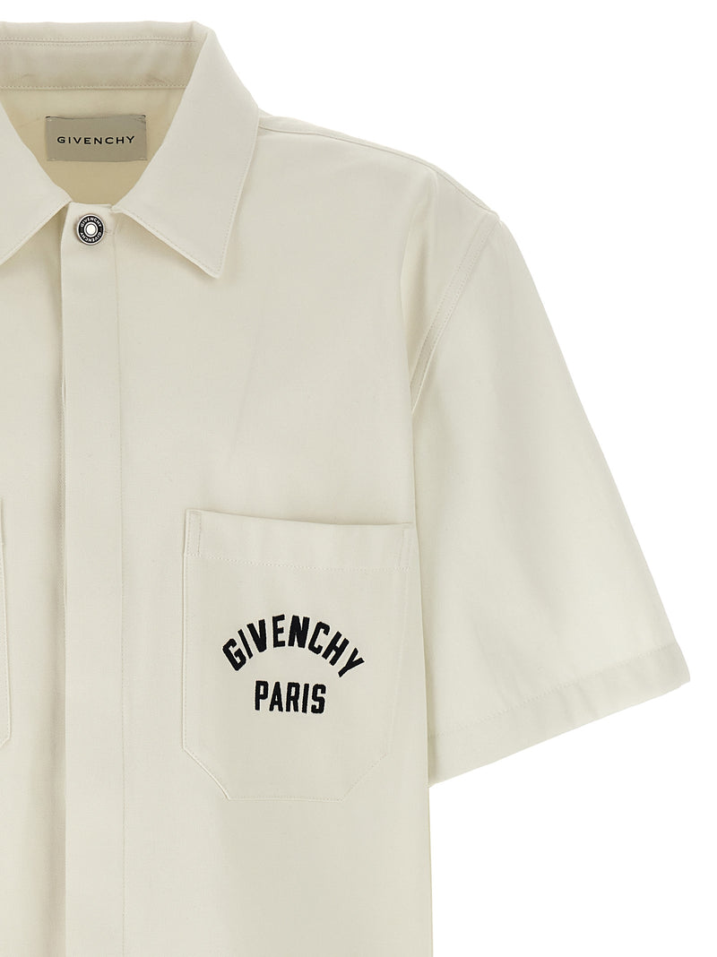 Givenchy Givenchy Logo Embroidery Shirt