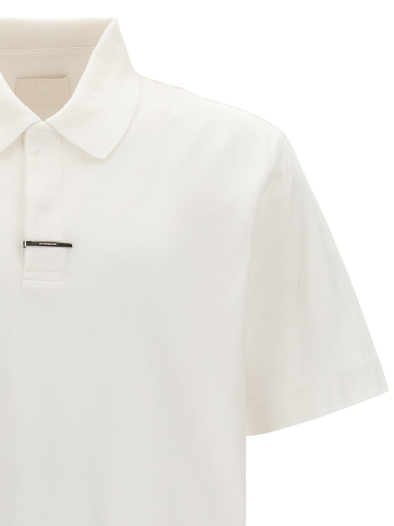 Givenchy Metal Clip Polo Shirt | Urbalenti™ NYC