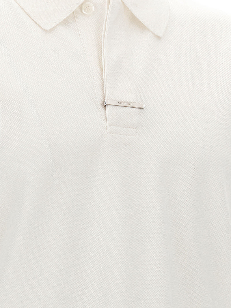 Givenchy Metal Clip Polo Shirt | Urbalenti™ NYC