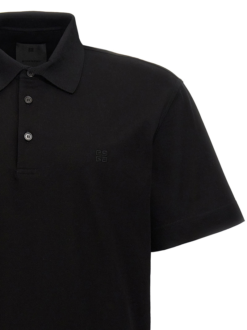 Givenchy Givenchy Logo Embroidery Polo Shirt