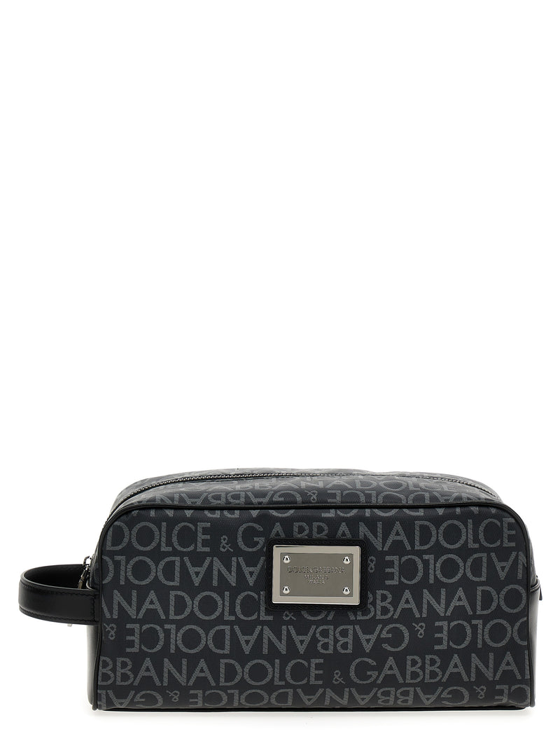 Dolce & Gabbana Leather Toiletry Bag | Urbalenti™ NYC