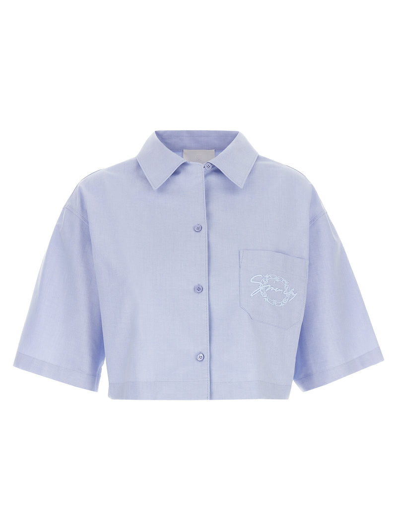 Givenchy Logo Embroidery Shirt Variant 3 | Urbalenti™ NYC