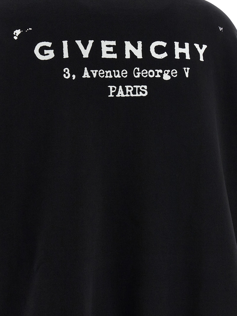 Sudadera con capucha y logo de Givenchy