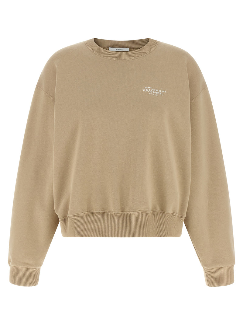 Givenchy Givenchy Logo Stamp Sweatshirt