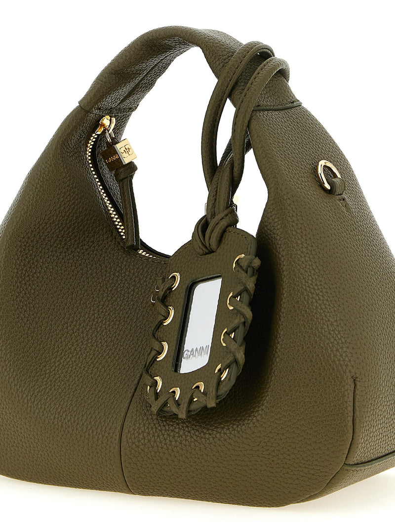 Ganni Ganni Mini Hobo Handbag