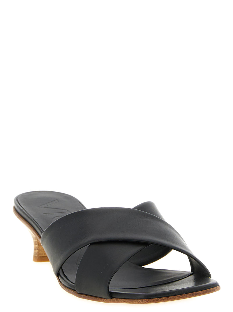 Vicini Vicini Leather Mules