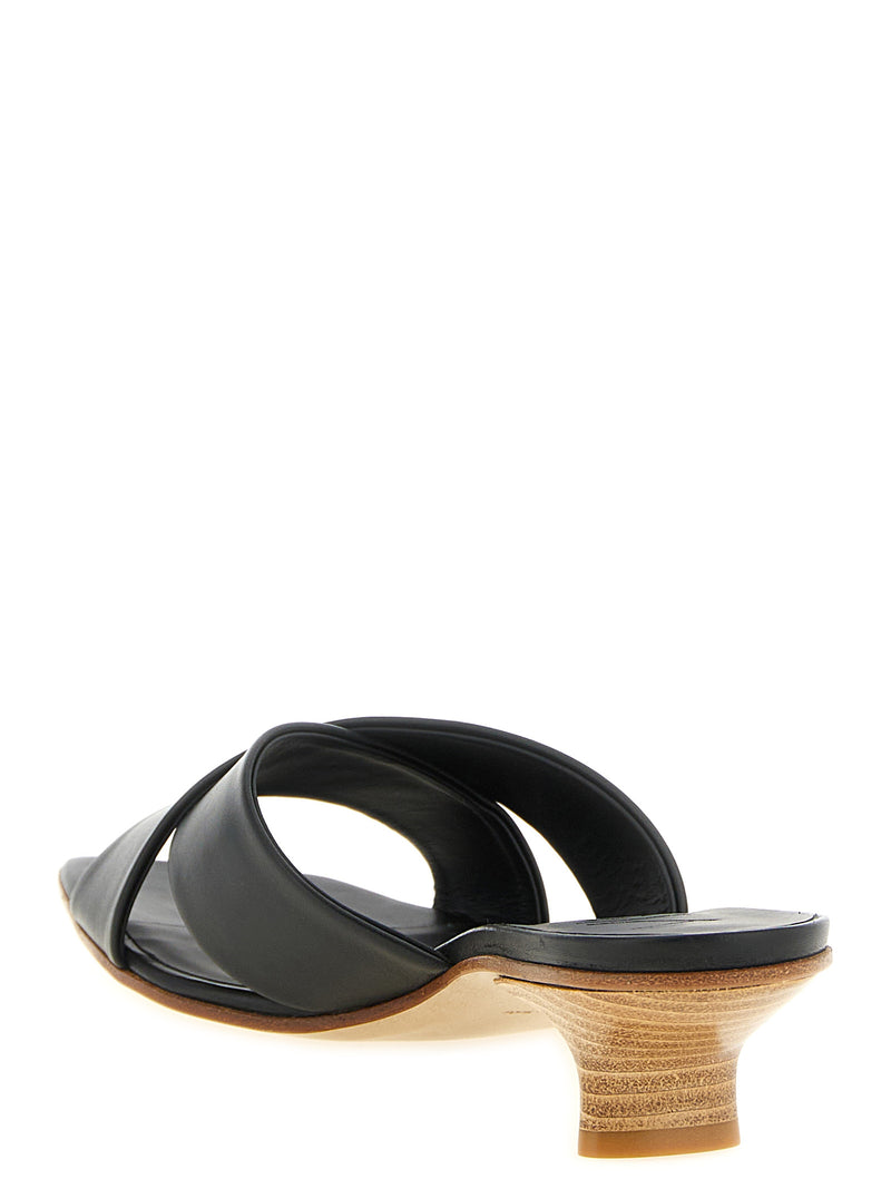 Vicini Vicini Leather Mules