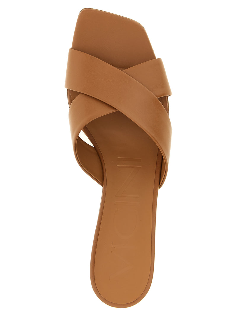 Vicini Vicini Leather Mules
