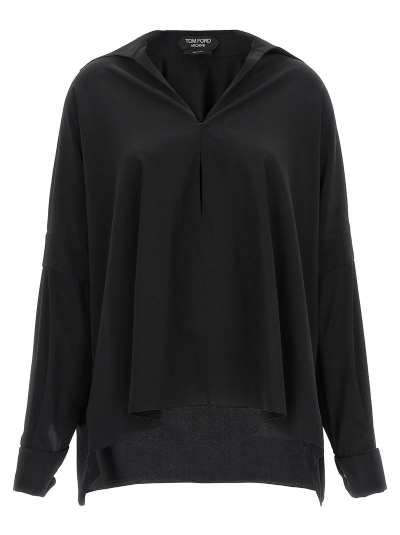 Tom Ford Crepe De Chine Shirt | Urbalenti™ NYC