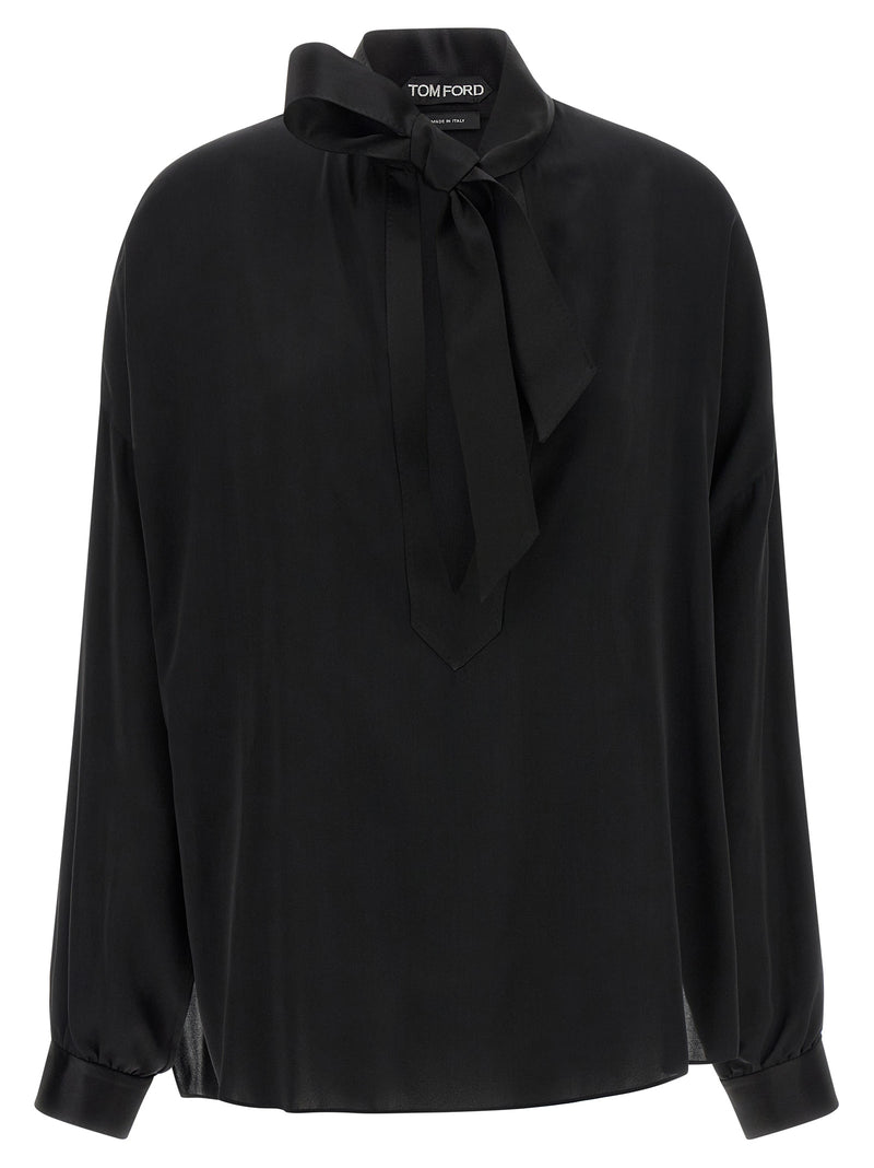 Tom Ford Tom Ford Lavallière Neck Blouse