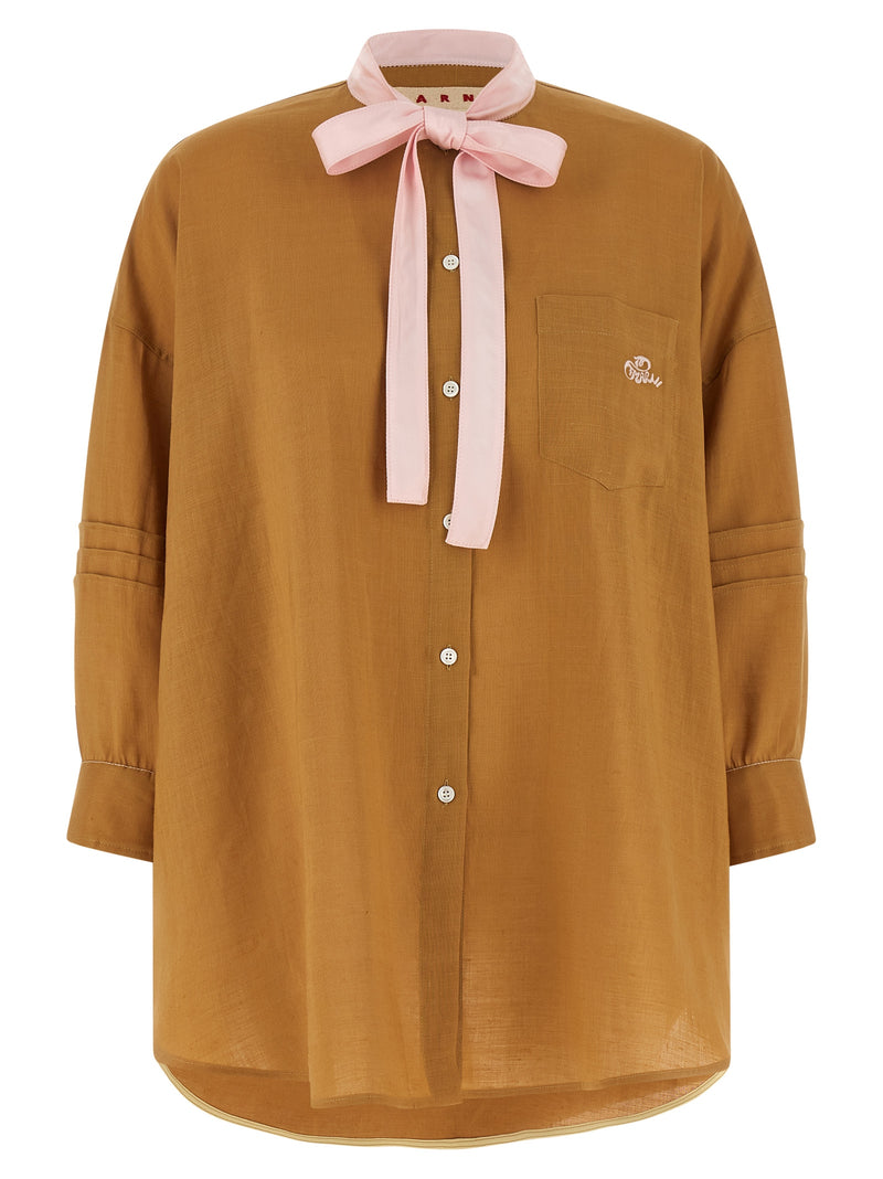 Marni Ramie Shirt - Style TR02700Y64 | Urbalenti™ NYC