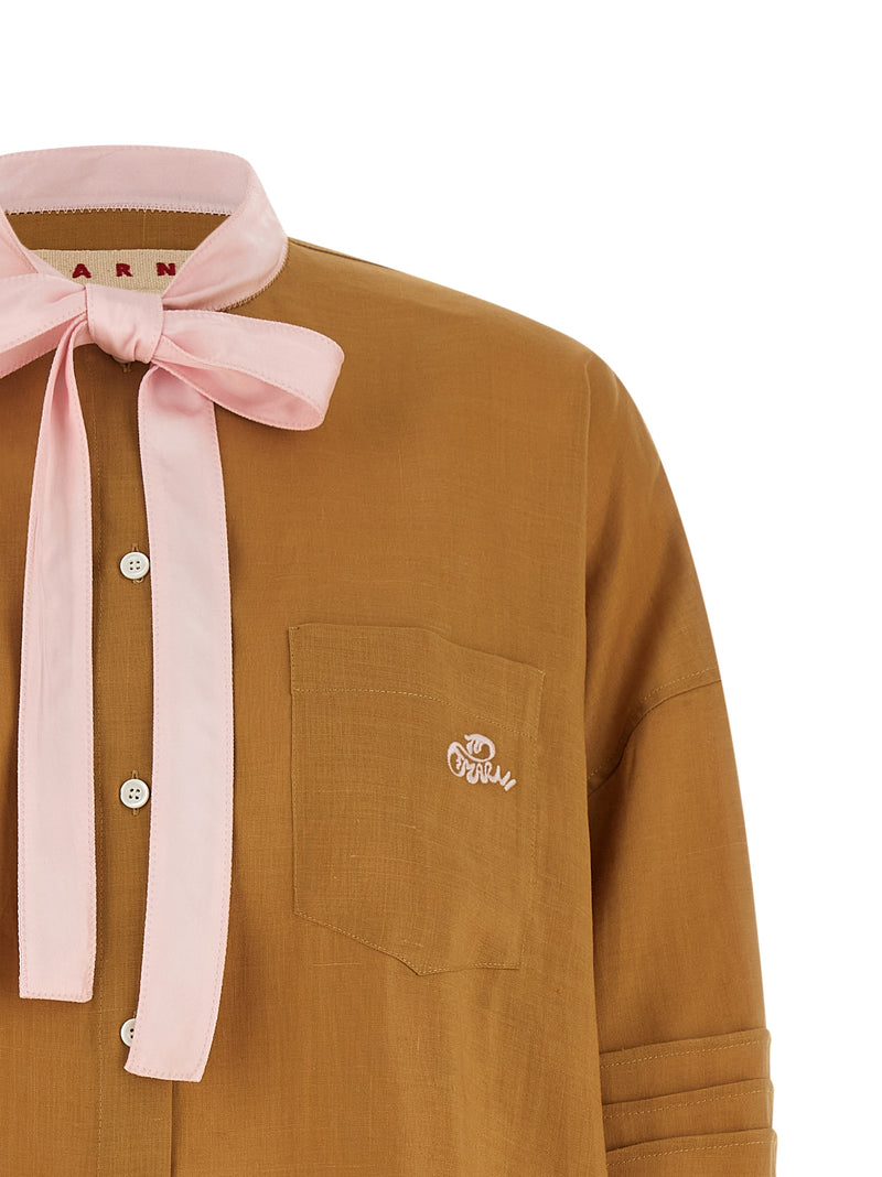 Marni Ramie Shirt - Style TR02700Y64 | Urbalenti™ NYC