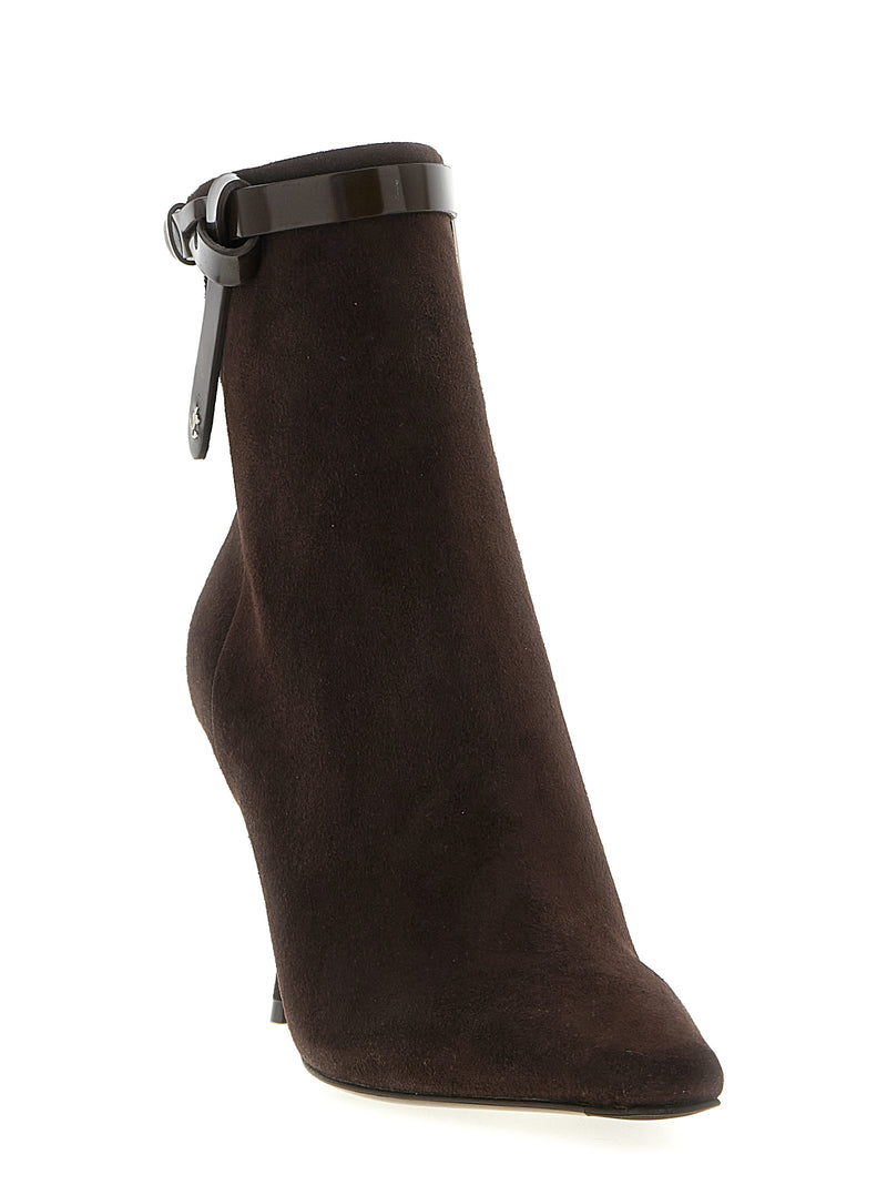 Jimmy Choo Camie Ankle Boots - Suede Ankle | Urbalenti™ NYC