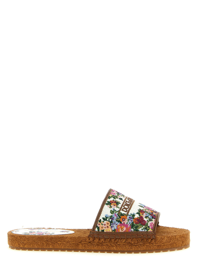 Dolce & Gabbana Dolce & Gabbana Cross-stitch Espadrilles