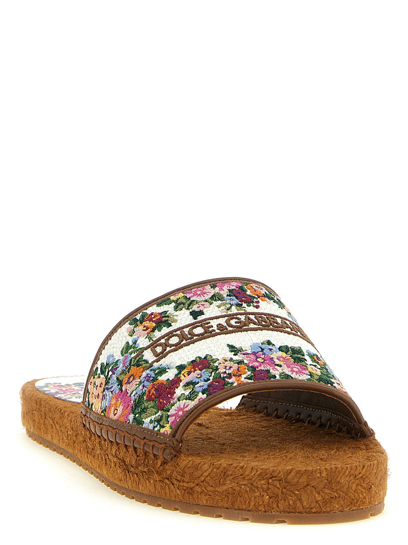 Dolce & Gabbana Dolce & Gabbana Cross-stitch Espadrilles
