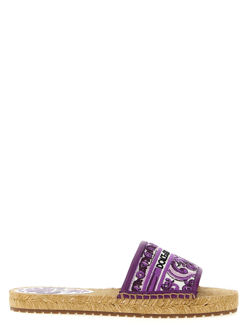 Dolce & Gabbana Embroidery Espadrilles | Urbalenti™ NYC