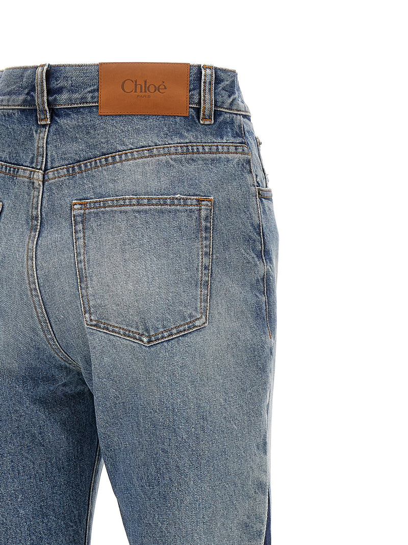 Chloé Patchwork Jeans | Urbalenti™ NYC